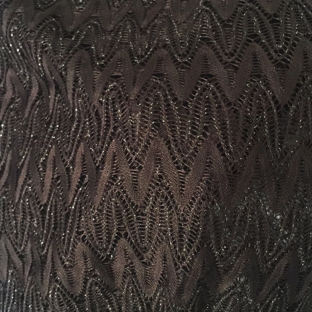 Faded Glory lacy long top - Picture 3 of 7